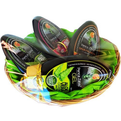 Gift Basket Pure Aloe Vera 3 Juices + Gel 4x 300ml